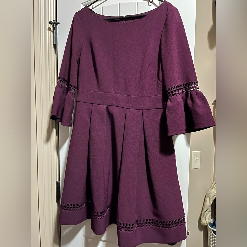 Eliza J Maroon Dress
